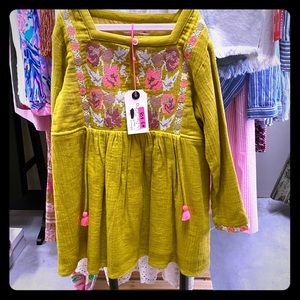 Louise misha embroidered dress